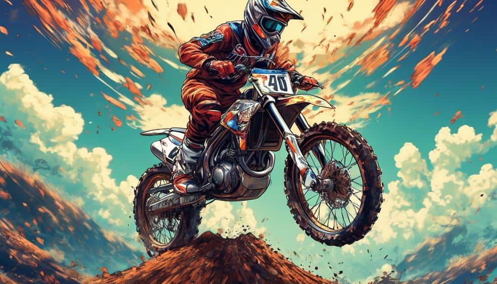 450 dirt bike height