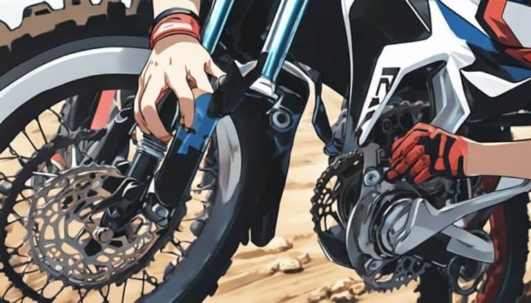 adjusting dirt bike rebound