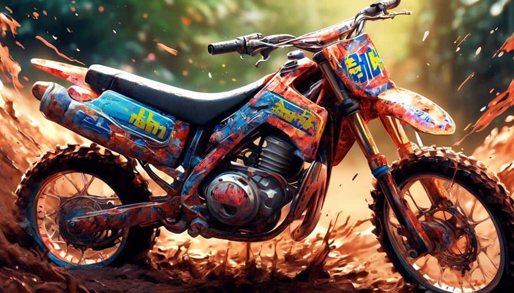 Fancemot ABS Plastics Kit With High Elasticity Tall Seat, Pit Dirt Bike Plastic Fender, Thicker Plastics Compatible With Honda XR50R