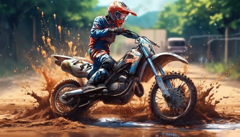 dirt bike gas overflow