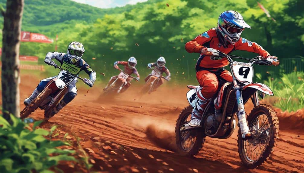dirt bike races origin