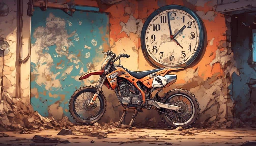 dirt bike riding duration