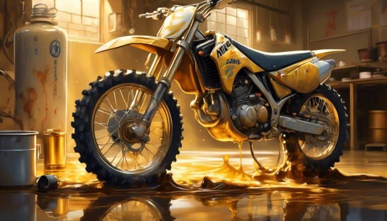frequency of 4 stroke dirt bike oil changes