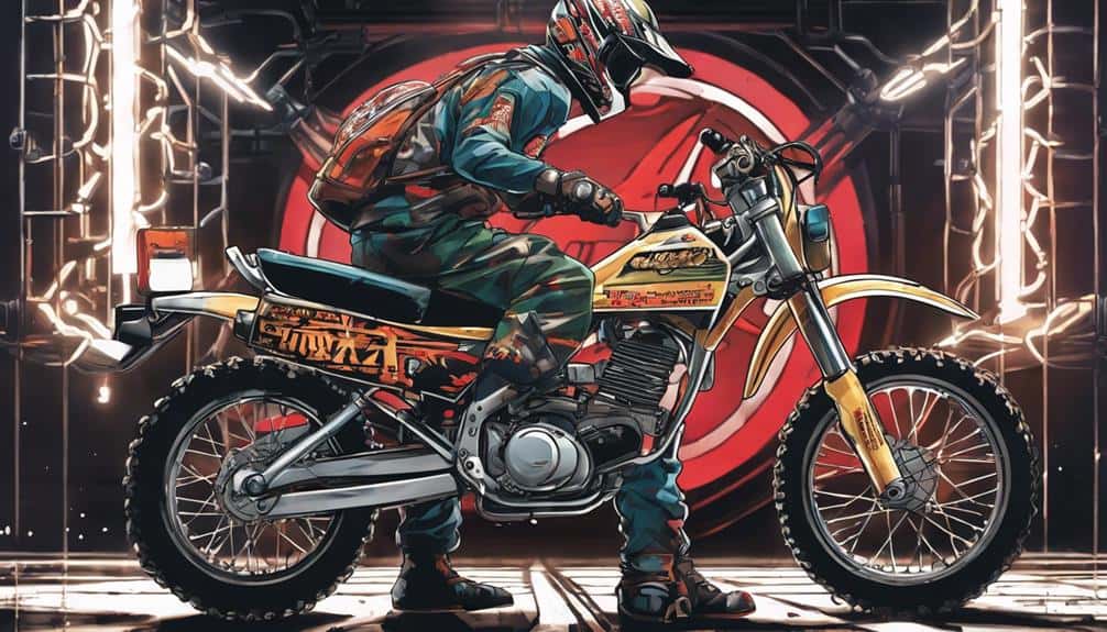 honda xr100 chain size