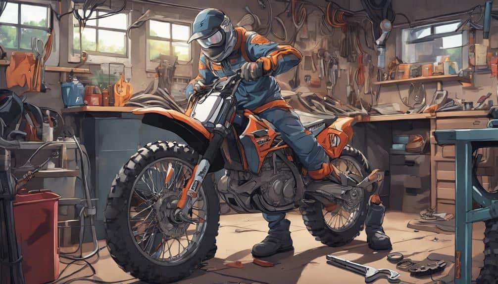 installing magneto on dirtbike