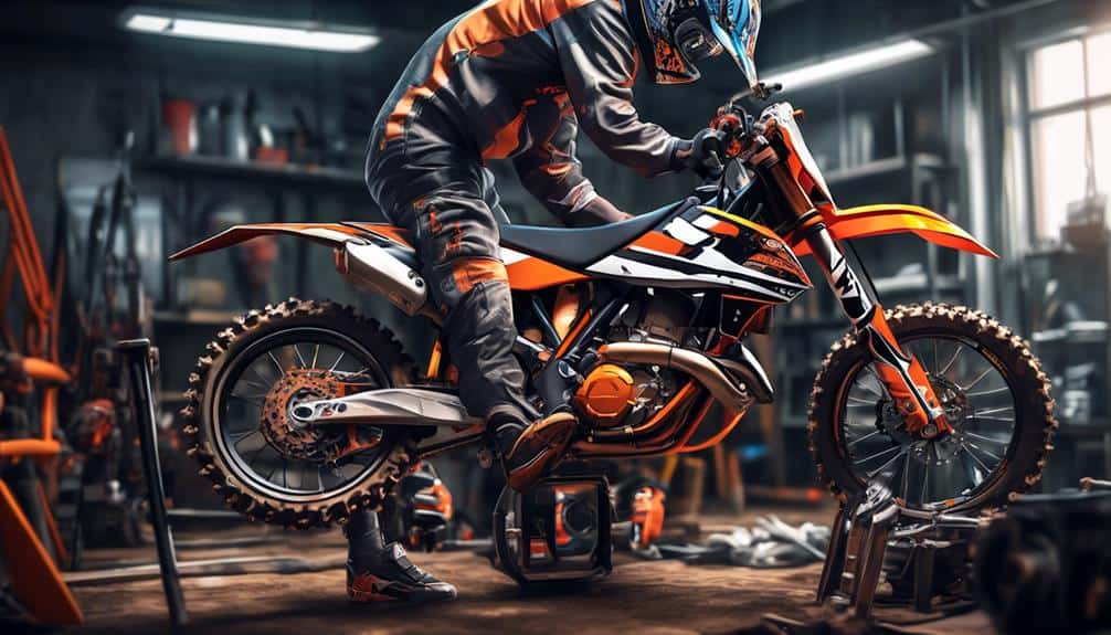 How To Lower A Ktm Dirt Bike Dirt Bike Empire