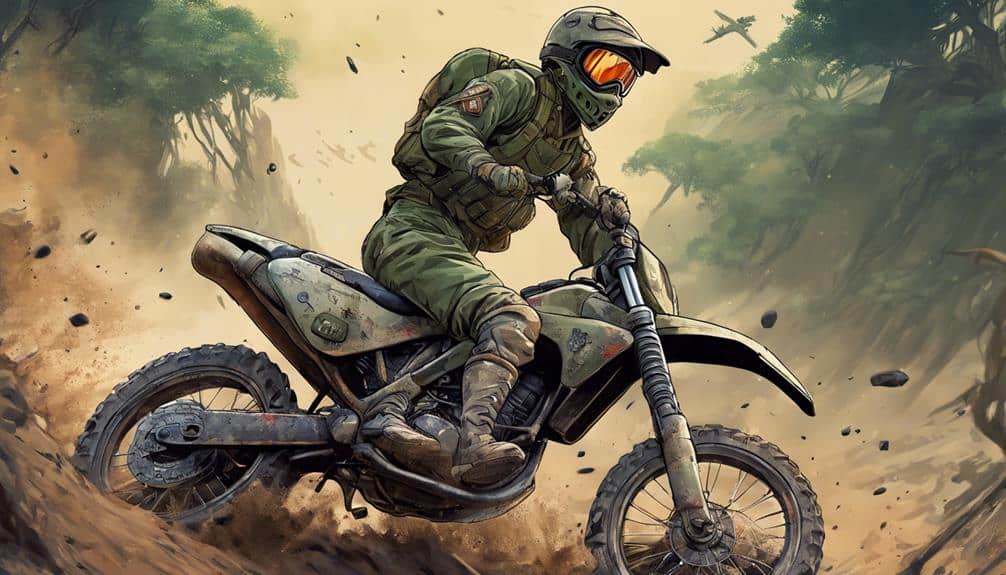 military use of dirt bikes