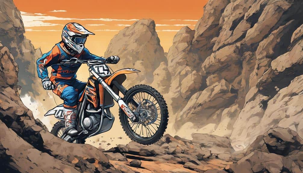 navigating speed in enduro