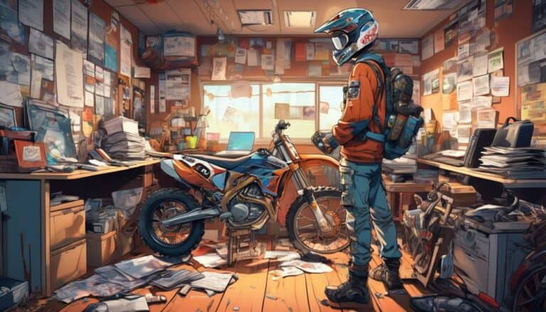 registering a dirt bike without papers