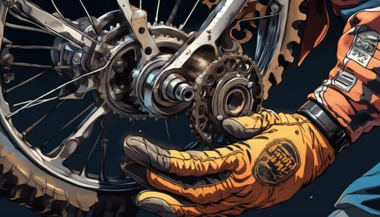 removing dirt bike wheel bearings