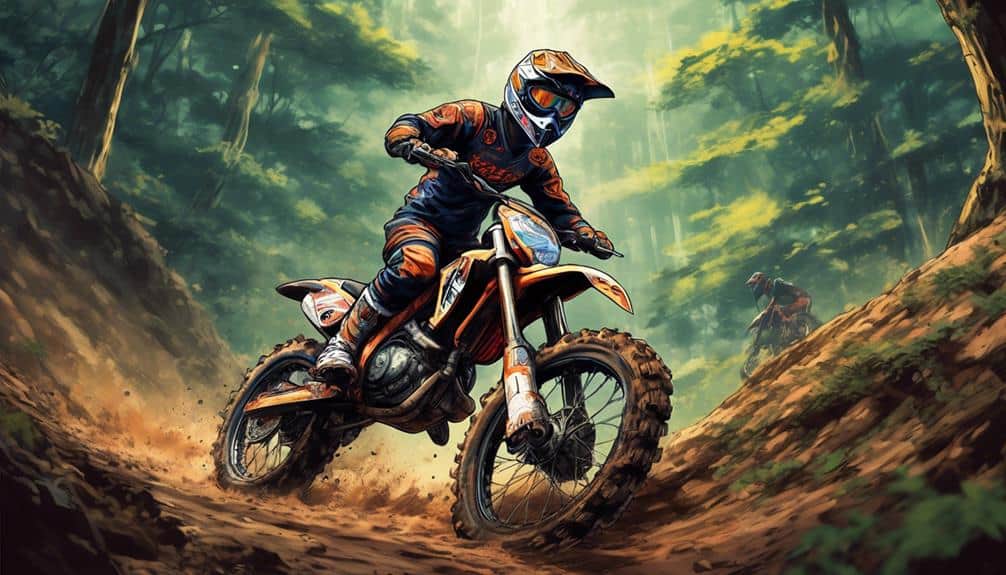 size of 450 dirt bike