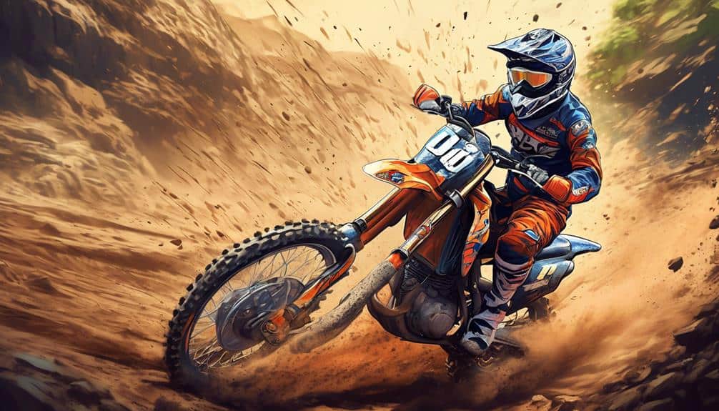 speed of 400cc dirt bike