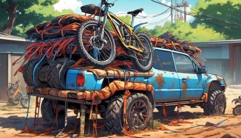 transporting a dirt bike