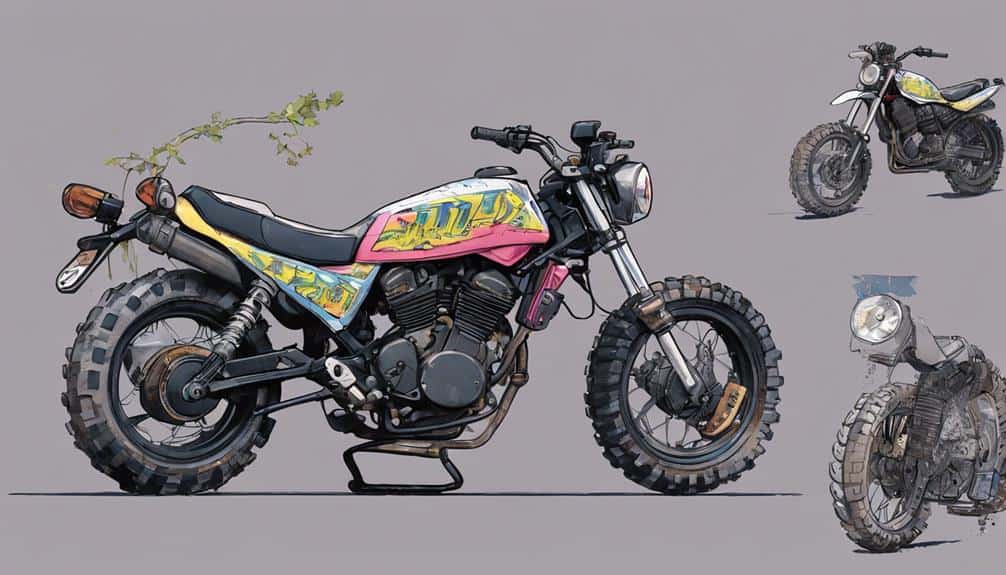 yamaha xj600 dirt conversion